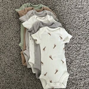 Bundle of Carters Preemie Onesies